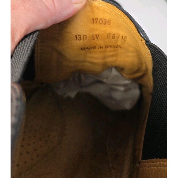 Sandro Moscolini Mens Soft Black Leather Ankle Boots Chukka Sz 14 D Great Cond - Picture 7 of 13